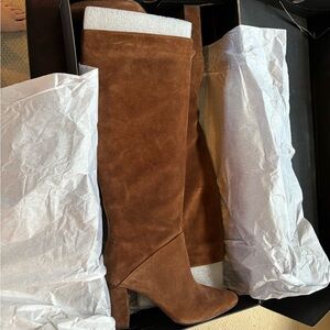 Banana Republic Chestnut Over the Knee Boots